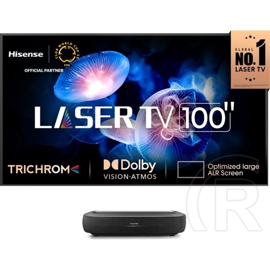 100" Hisense 100L9HD 4K Smart Lézer TV