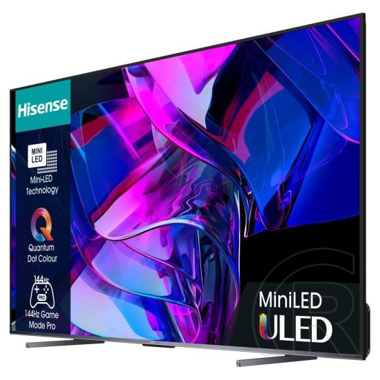 100" Hisense 100U7KQ Smart Mini-Led ULED Televízió, 4K