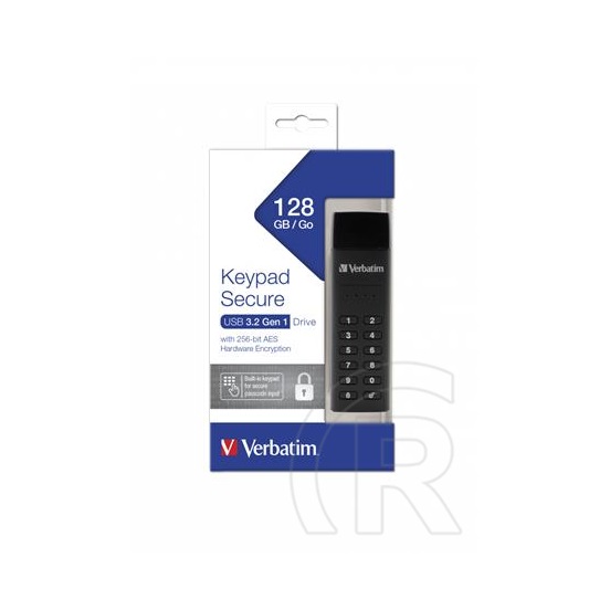 128 GB Pendrive 3.2 Verbatim Keypad Secure