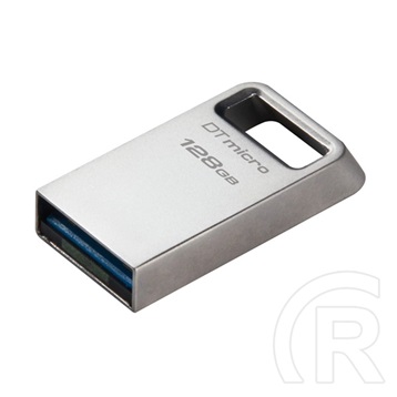 128 GB Pendrive USB 3.2 Kingston DataTraveler Micro (ezüst)