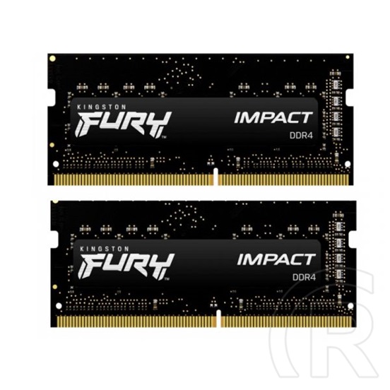 16 GB DDR4 2666 MHz SODIMM RAM Kingston Fury Impact (2x8 GB)