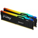 16 GB DDR5 5200 MHz RAM Kingston Fury Beast RGB (2x8 GB)