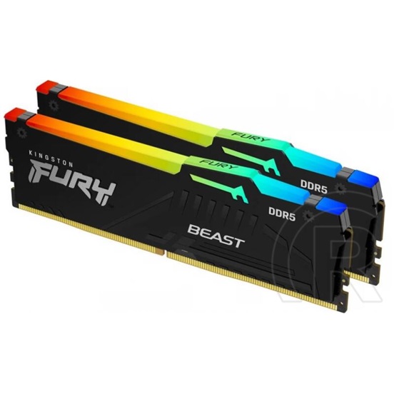 16 GB DDR5 5200 MHz RAM Kingston Fury Beast RGB (2x8 GB)