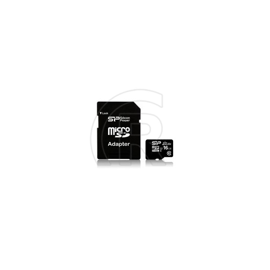 16 GB MicroSDHC Card Silicon Power Elite (Class 10, UHS-I)