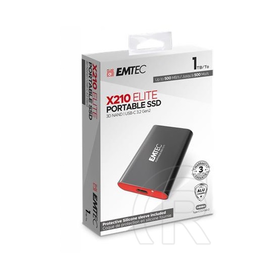 1 TB Emtec X210 SSD (2,5", USB 3.2)