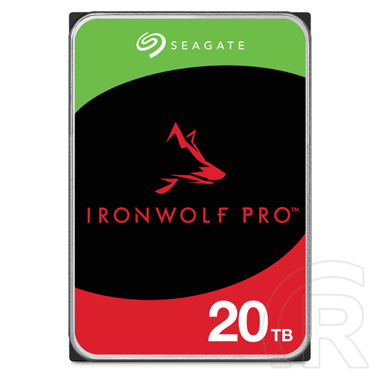 20 TB Seagate IronWolf Pro HDD (3,5", SATA3, 7200 rpm, 256 MB cache)