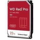 22 TB Western Digital Red Pro HDD (3,5", SATA3, 7200 rpm, 512 MB cache)