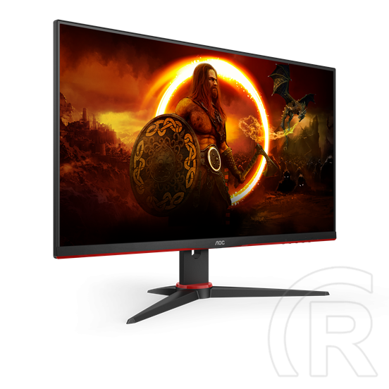 23,8" AOC 24G2SPAE monitor (IPS, 1920x1080, 165Hz, DP+2xHDMI+VGA)