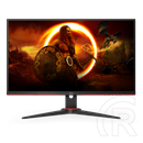 23,8" AOC 24G2SPAE monitor (IPS, 1920x1080, 165Hz, DP+2xHDMI+VGA)