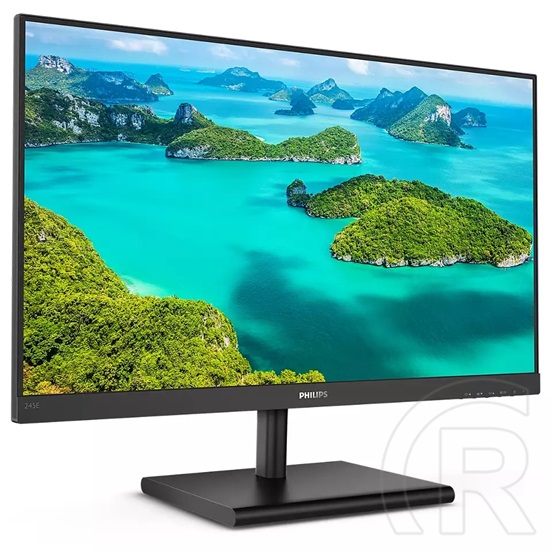 24" Philips 245E1S monitor (IPS, 25600x1440, 75Hz, DP+HDMI+VGA)