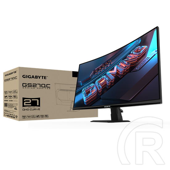 27" Gigabyte GS27QC LED Curved monitor