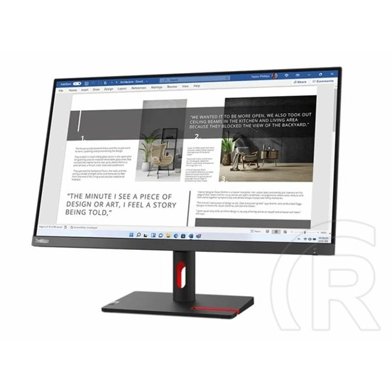 27" Lenovo ThinkVision S27i-30 IPS LED monitor