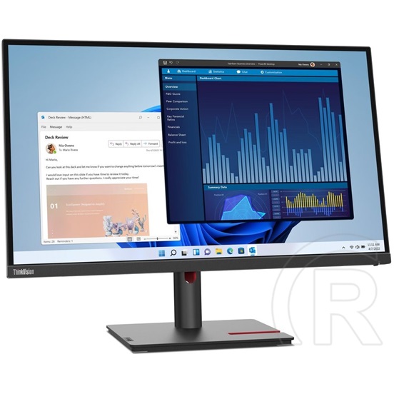 27" Lenovo ThinkVision T27p-30 IPS LED monitor