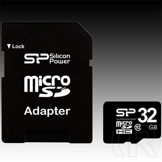 32 GB MicroSDHC Card Silicon Power (40 MB/s, Class 10)