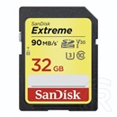 32 GB SDHC Card SanDisk Extreme (100 MB/s, Class 10, U3, V30)