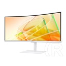 34" Samsung ViewFinity S65TC ívelt monitor (VA, 3440x1440, 100 Hz, USB-C+DP+HDMI)