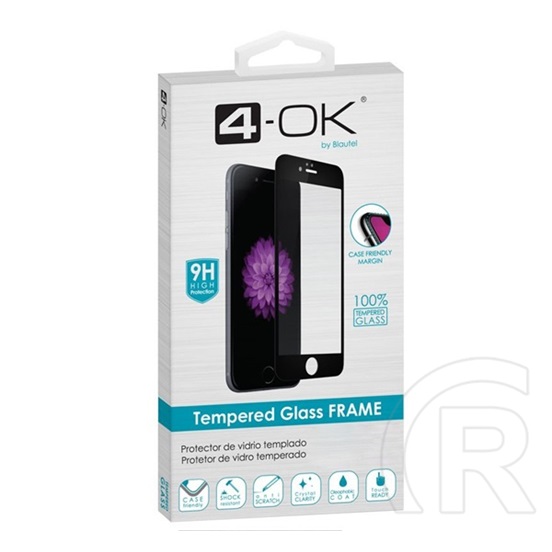 4-OK Samsung Galaxy A42 5G (SM-A425F) képernyővédő üveg (3D full glue, íves, teljes felületén tapad, tok barát, karcálló
