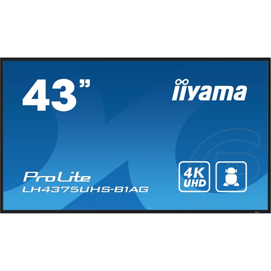 42,5" iiyama ProLite LH4375UHS-B1AG IPS LED monitor