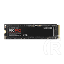 4 TB Samsung 990 PRO NVMe SSD (M.2, 2280, PCIe)