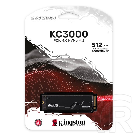 512 GB Kingston KC3000 SSD (M.2, 2280, PCIe)