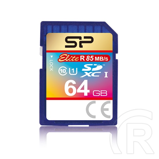 64 GB SDXC Card Silicon Power Elite (50 MB/s, Class 10, UHS-I)