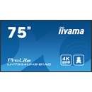 75" iiyama ProLite LH7554UHS-B1AG IPS LED monitor