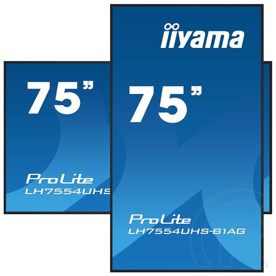 75" iiyama ProLite LH7554UHS-B1AG IPS LED monitor