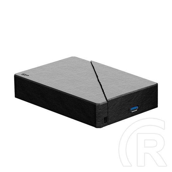 8 TB Silicon Power Stream S07 HDD (3,5", USB 3.2, fekete)