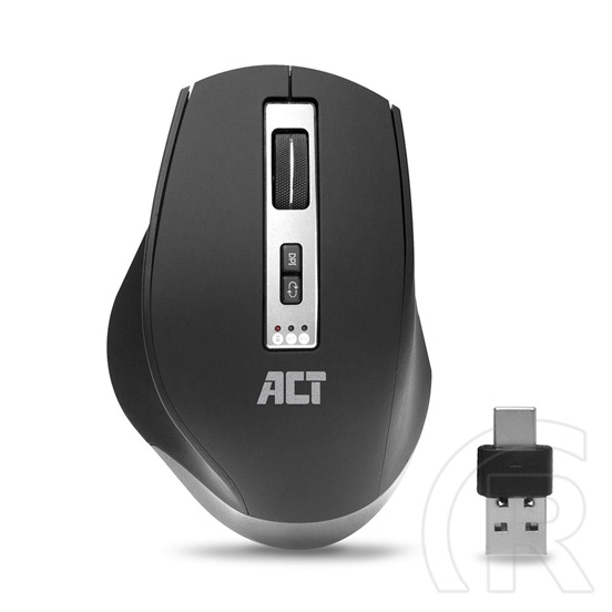 ACT AC5145 Wireless Multi Connect Mouse 2400 DPI (fekete)