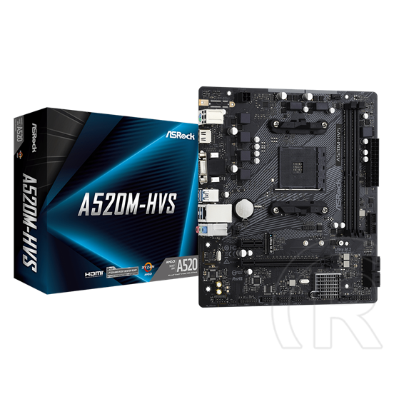 ASRock A520M-HVS (mATX, AM4)