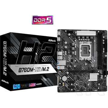 ASRock B760M-H2/M.2 (mATX, LGA 1700)