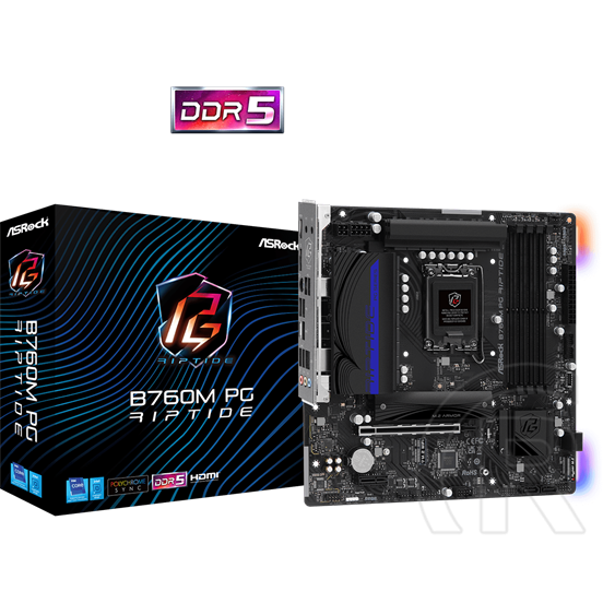 ASRock B760M PG RIPTIDE (mATX, LGA 1700)