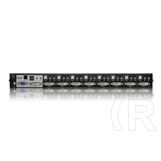 ATEN CS-1768 KVM Switch (8 PC, USB, DVI, +2 kábel)