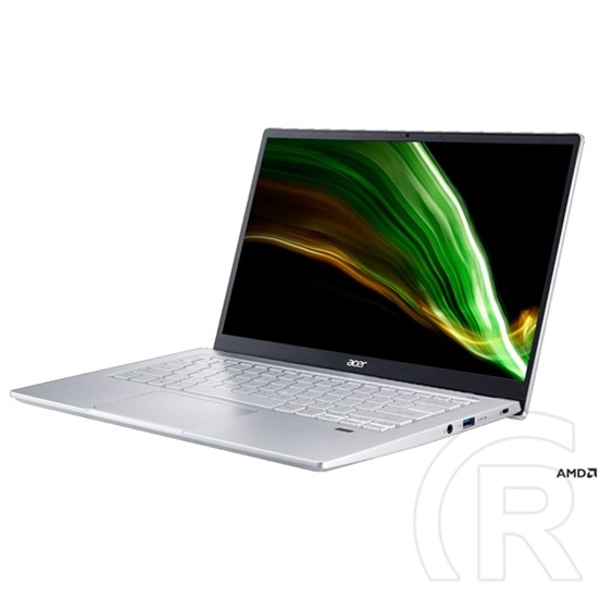 Acer Swift SF314-43-R431 Notebook (14", AMD Ryzen 7 5700U, 16GB RAM, 512GB SSD, Win11, ezüst)