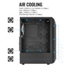 Aerocool Bionic (ATX, ablakos, fekete)