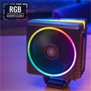 Aerocool Cylon 4 ARGB PWM CPU hűtő (fekete)