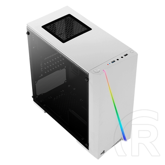 Aerocool Cylon Mini RGB (mATX, ablakos, fehér)