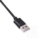 Akyga USB 2.0 kábel (A dugó / B dugó, 1,8 m, fekete)