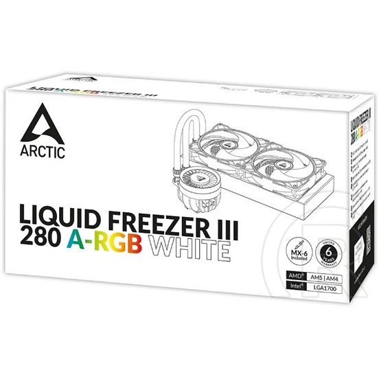 Arctic Liquid Freezer III 280 A-RGB White