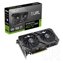 Asus Dual GeForce RTX 4070 Super EVO OC VGA (PCIe 4.0, 12 GB GDDR6X, 192 bit, 3xDP+HDMI)