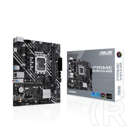 Asus PRIME H610M-K D4 ARGB (mATX, LGA 1700)