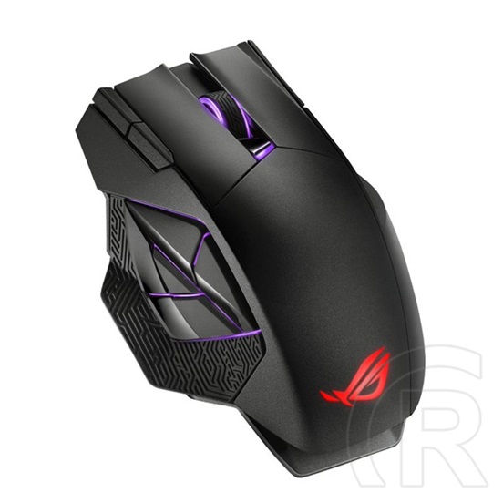 Asus ROG Spatha X cordless optikai egér (USB, fekete)