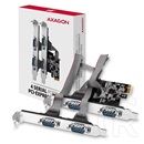 Axagon PCEA-S4N PCIE Controller 4x Serial