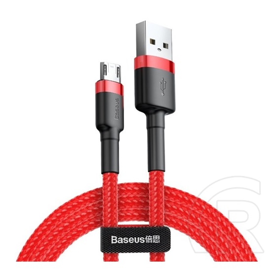 Baseus Cafule USB adat- és töltőkábel (A dugó / Micro-B dugó, 2 m, piros)