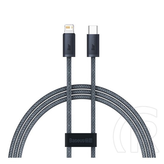 Baseus Dynamic adat- és töltőkábel (USB-C dugó / Lightning 8 pin dugó, 20W, 1 m, szürke)