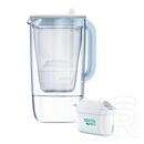 Brita GlassJug One vízszűrő kancsó (világoskék) + Maxtra Pro szűrő patron