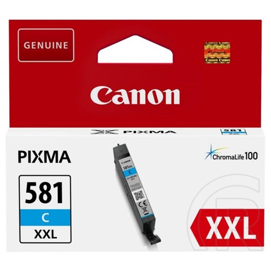 Canon patron CLI-581XXL (ciánkék)