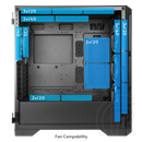 Chieftec GA-01B-M-OP, APEX AIR (midi torony, ATX, fekete)