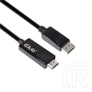 Club3D DisplayPort > HDMI kábel (DP 1.4, 4K60Hz, 2m)