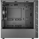 Cooler Master MasterBox MB400L (mATX, ablakos, fekete)